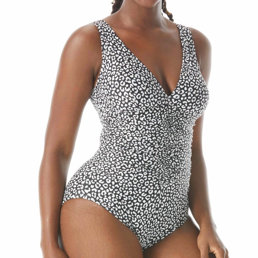 Coco Reef Contours Solitaire Printed One-Piece Swimsuit